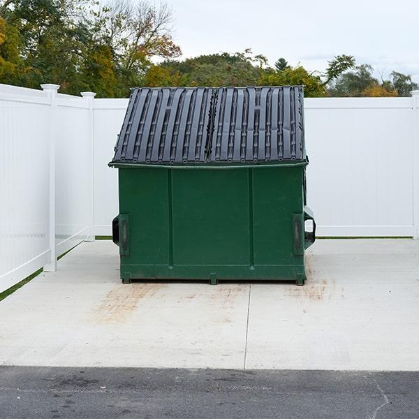 the cost of renting a commercial dumpster varies depending upon the size and length of rental